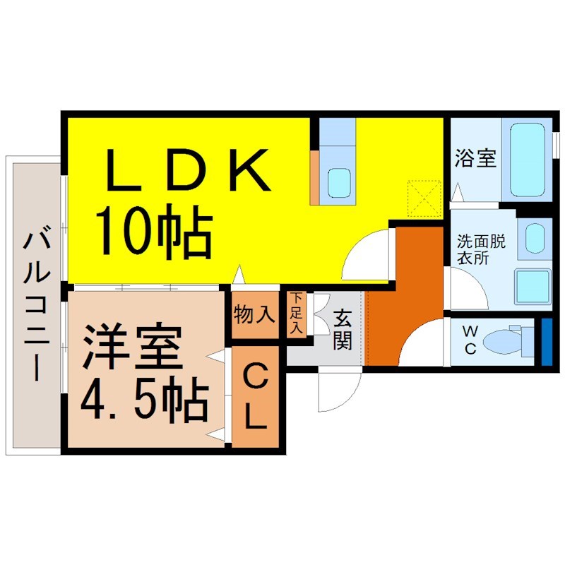 クレール 間取り