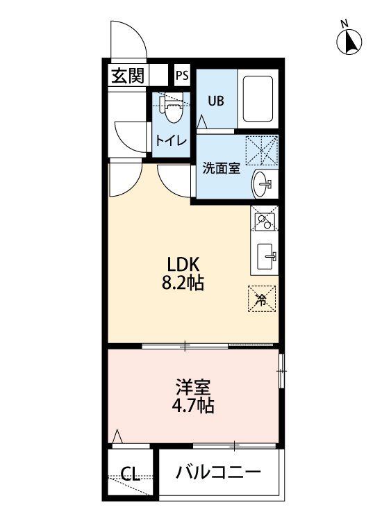 ＣＲＡＳＴＩＮＥ的場町 間取り
