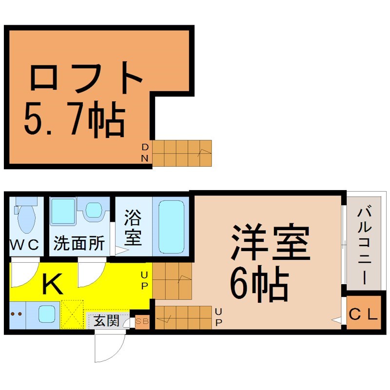 アミティエ・フレール神明町 間取り