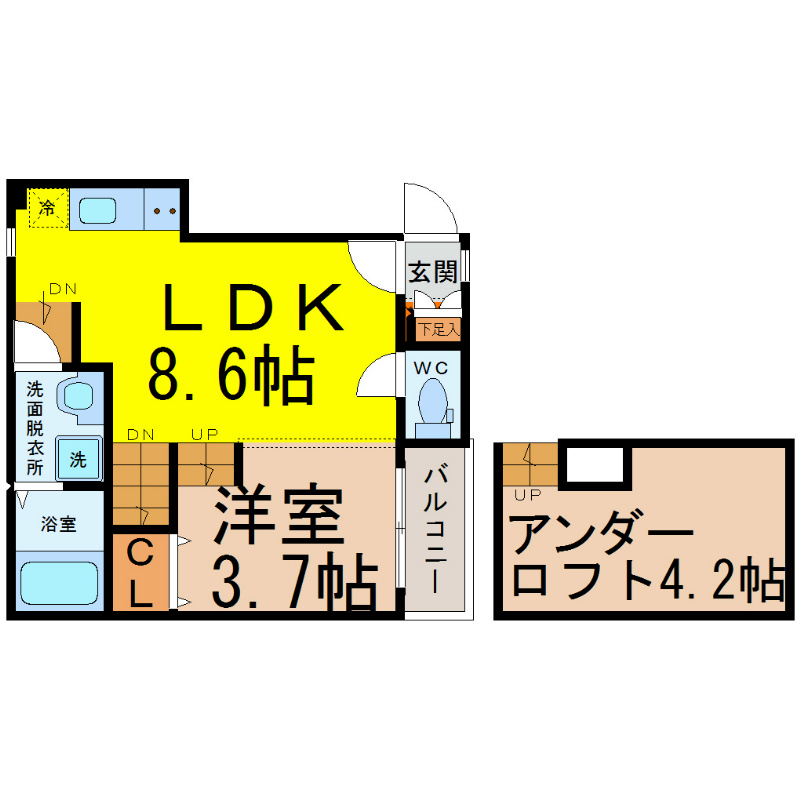 ＣｌａｉｒＰｌａｇｅ 間取り