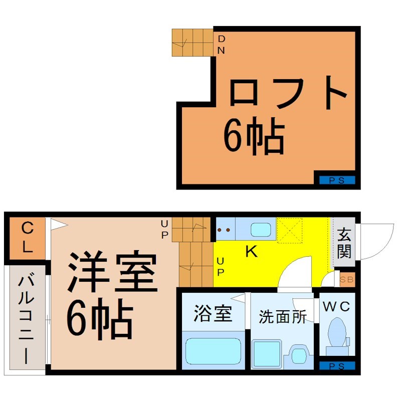 プライム下坂 間取り