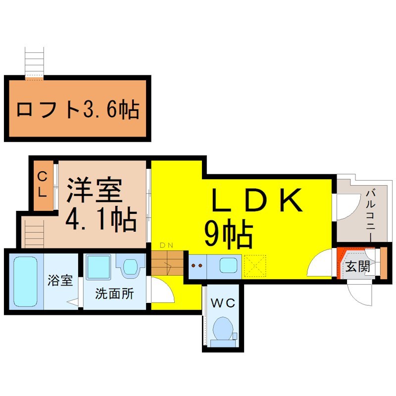 ＧＬＡＤＯ金山 間取り