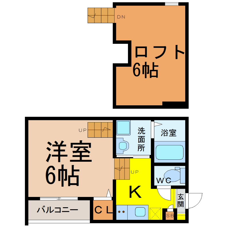 グリーンリーフ名城清水 間取り