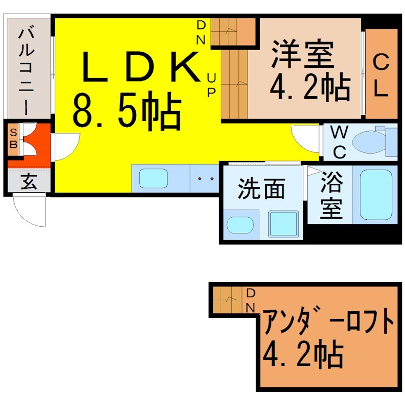 プラチナ・コート名駅南 間取り