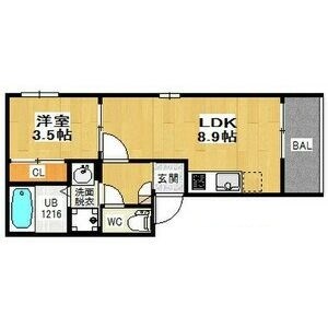 ＲＥＧＡＬＥＳＴ荒江 間取り