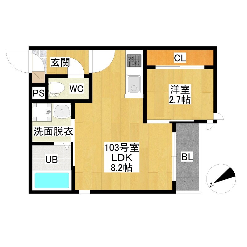 Ｇ－ｓｍａｒｔ桜山 間取り