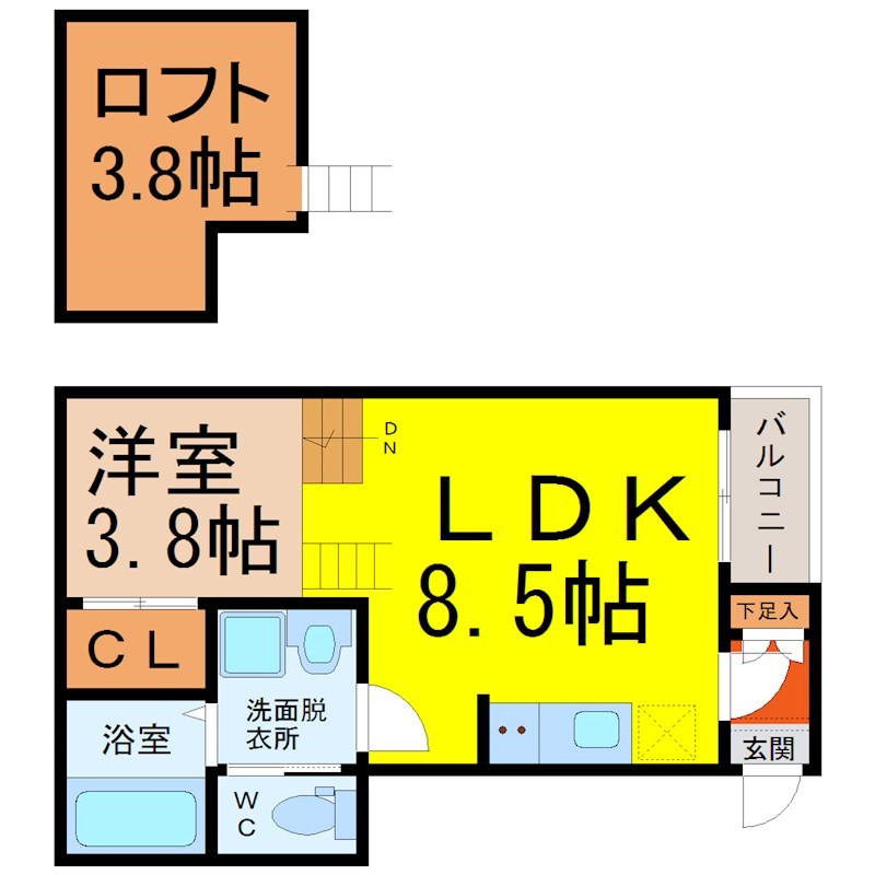 レンガースII 間取り
