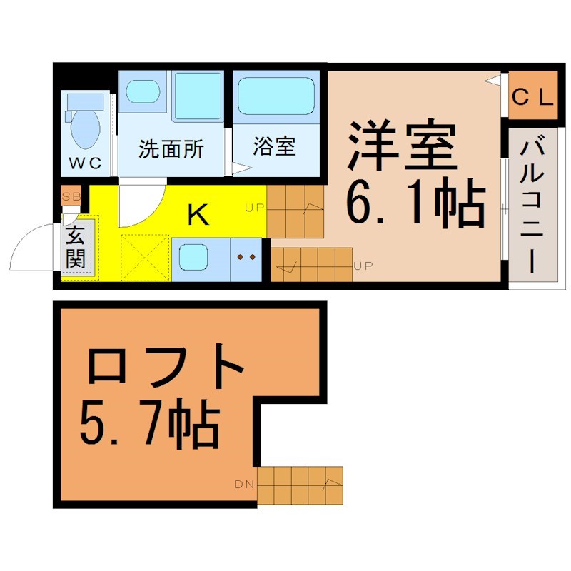 ハーモニーテラス志賀町 間取り