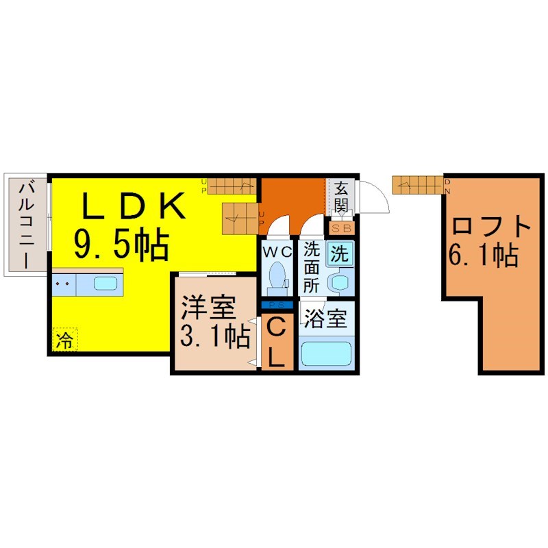 FAMILY STAGE川名I（ファミリーステージ川名I） 間取り