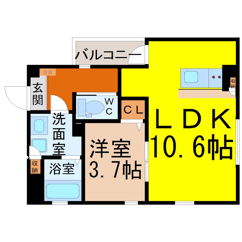 ロイヤルレジデンス高畑 間取り