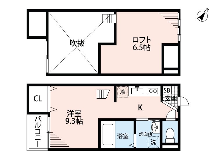 アソルティ本陣北 間取り