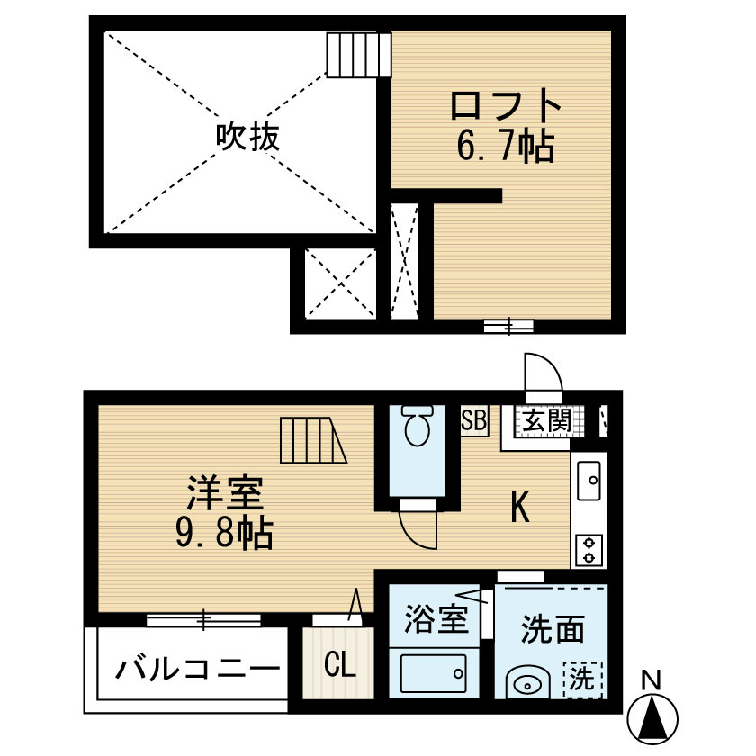 カユーハ大宮 間取り