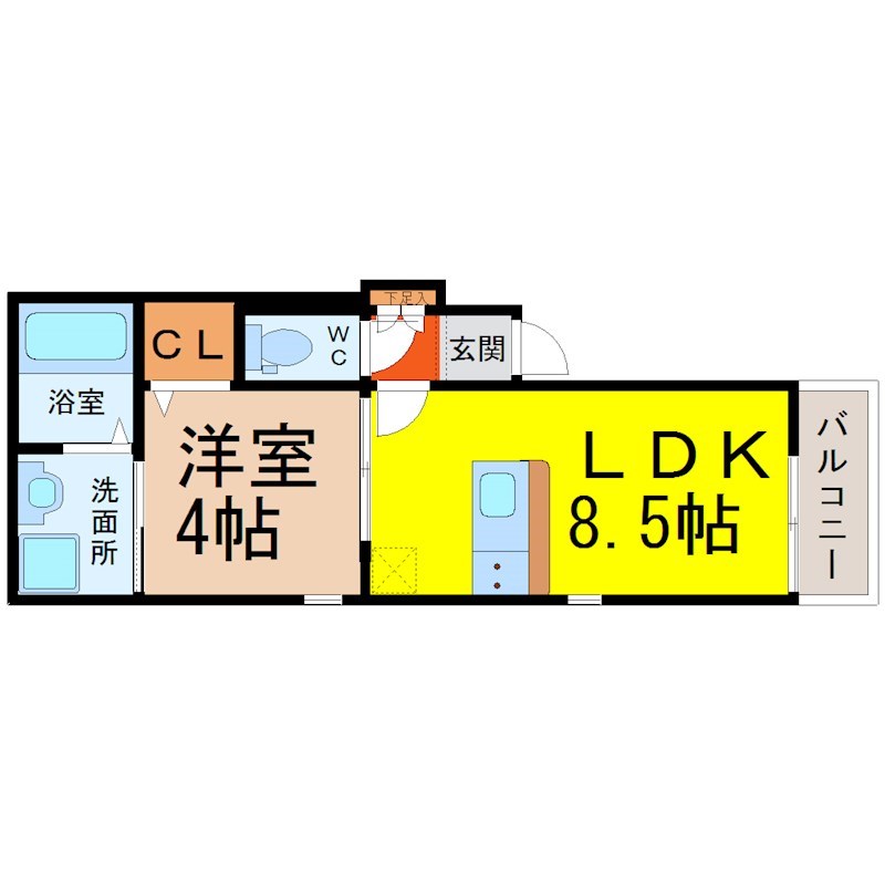 ファンキャッスル 間取り