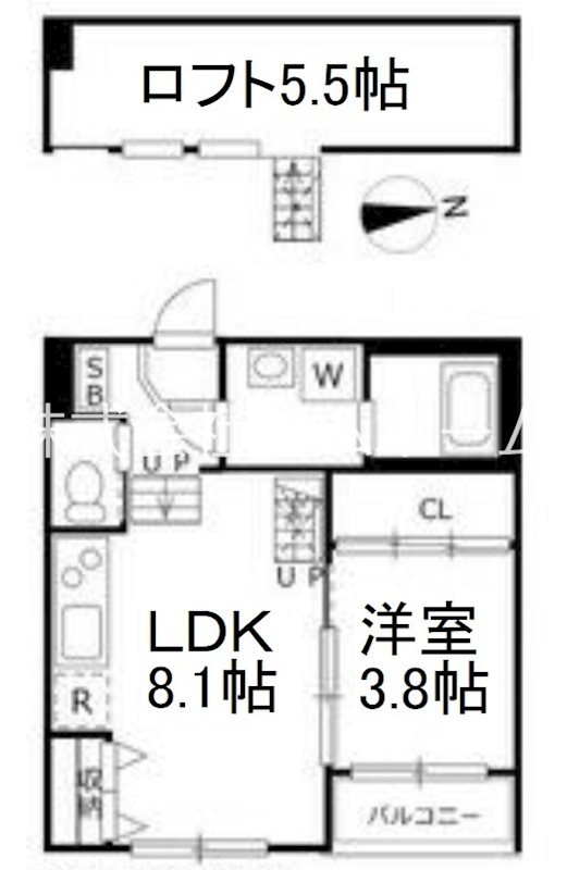 ハーモニーテラス十番Ⅲ 間取り
