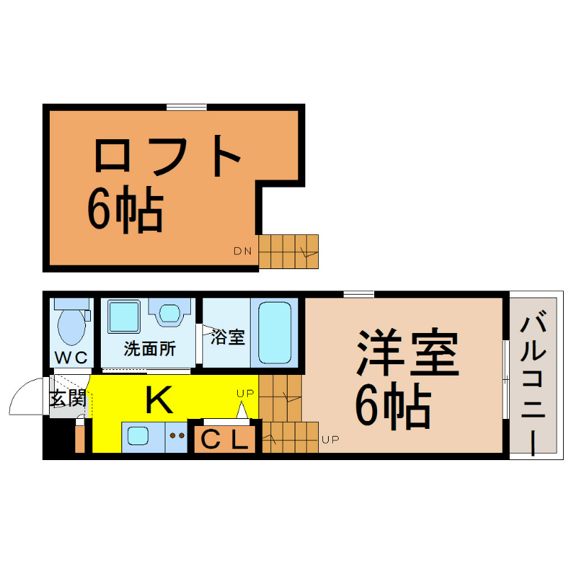 ＯｒｑｕｅＤ’ｏｒＫａｓａｔｏｒｉ（オルクドールカサトリ） 間取り
