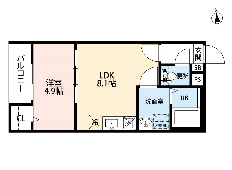 星空アパートメント 間取り
