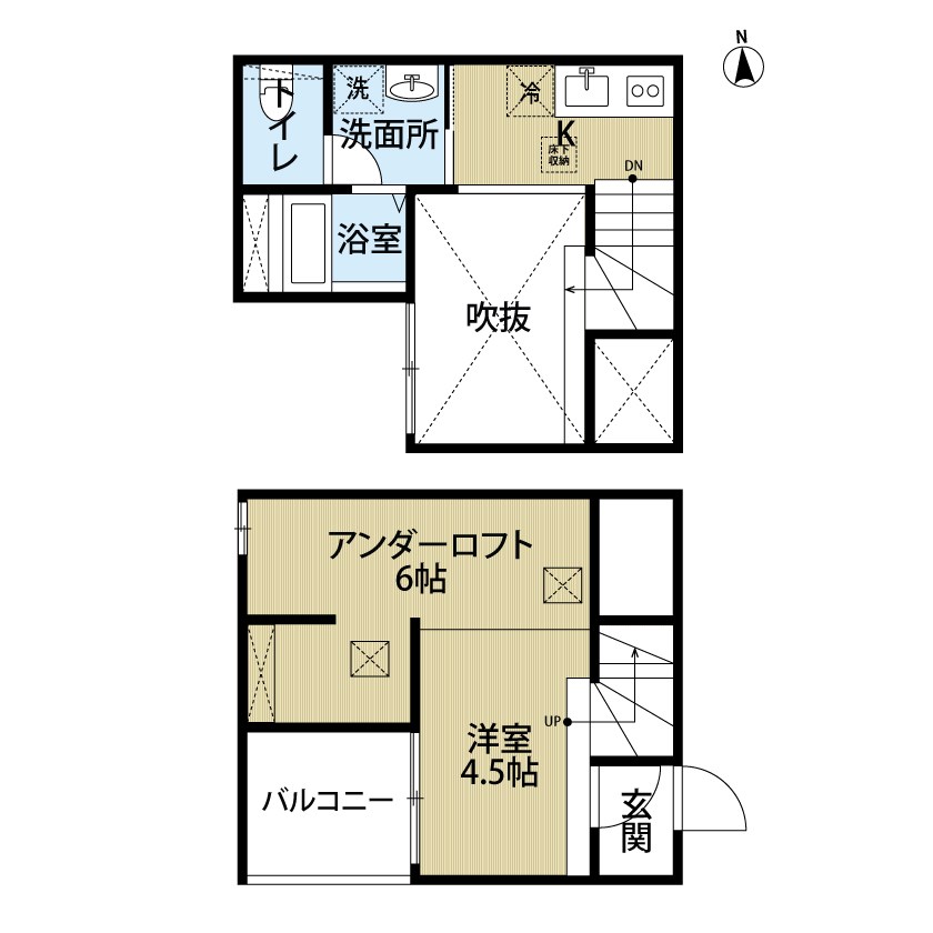 ＢＬＡＮＣＡ上石川（ブランカ上石川） 間取り