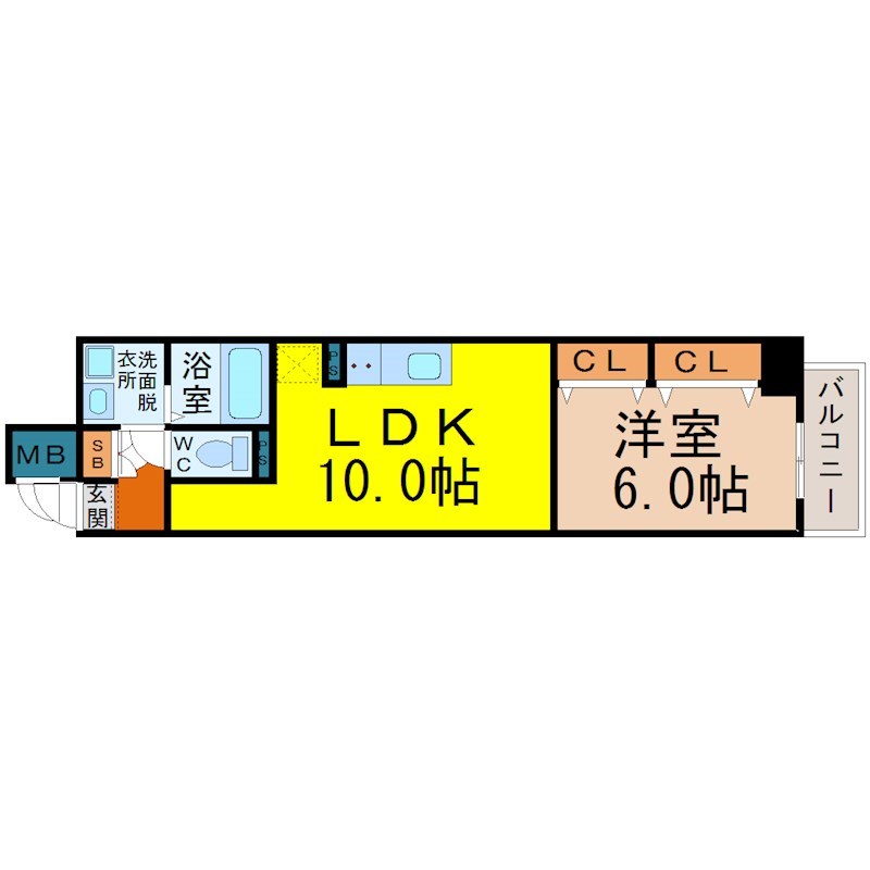 ラ・メゾン輝（ラメゾンキララ） 間取り