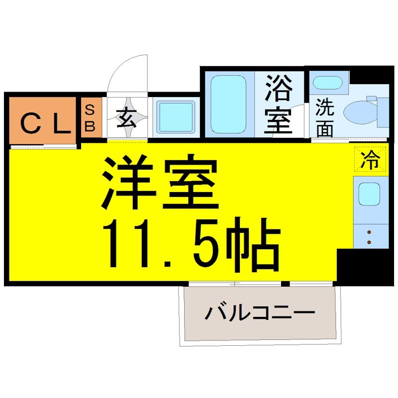 ＣＯＺＹ名城公園 間取り