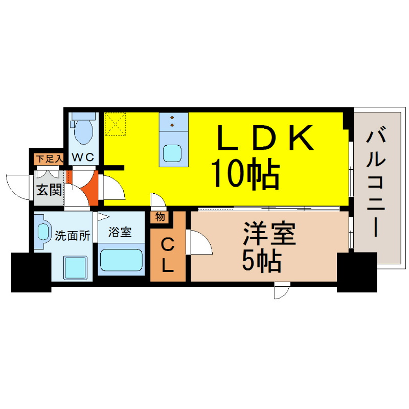 プレサンス栄ブリオ 間取り