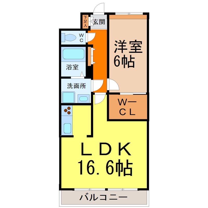 クレアートノムラ 間取り