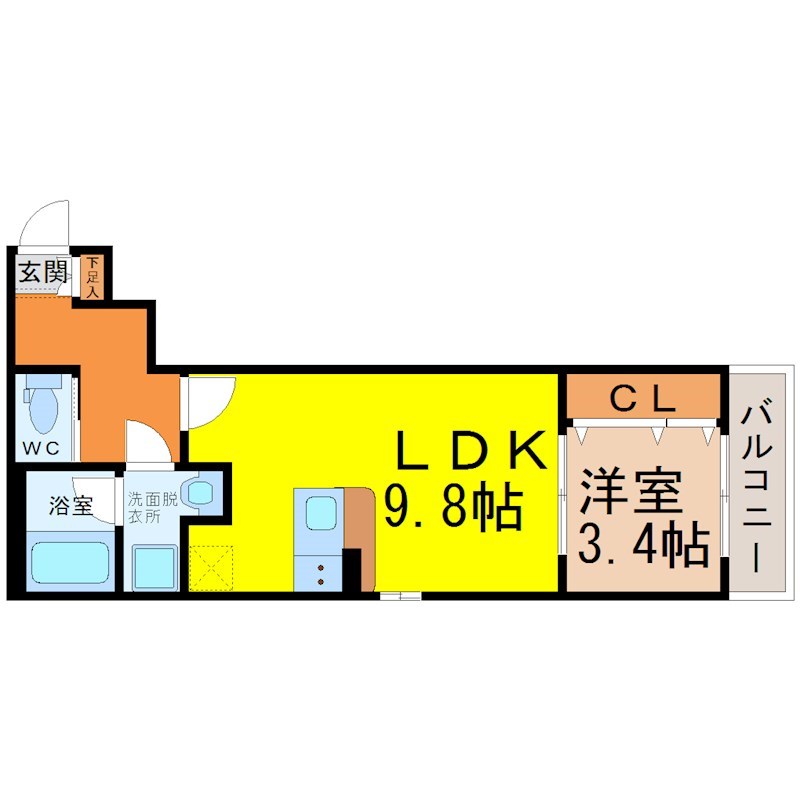 ジュネス千種 間取り