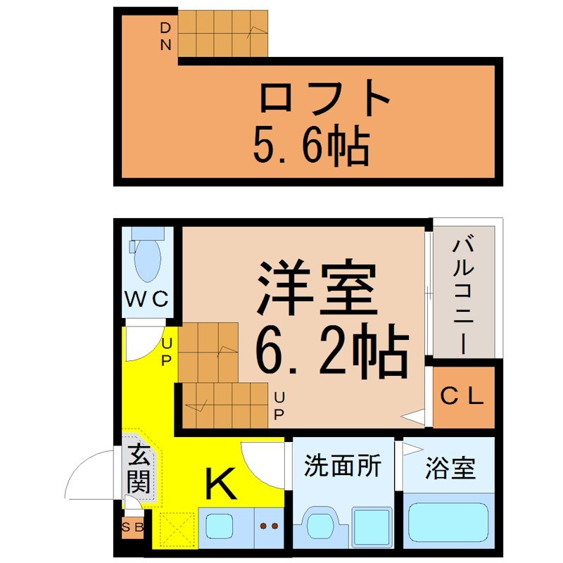 ロイヤルクレスト八熊 間取り