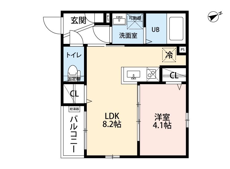 ＴＩＤＡ高畑 間取り