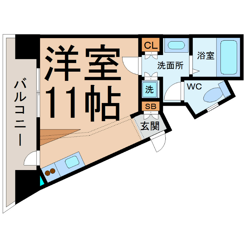 リエス東別院 間取り