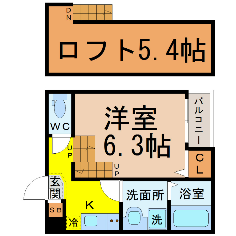 アーバンテラス浮島町 間取り
