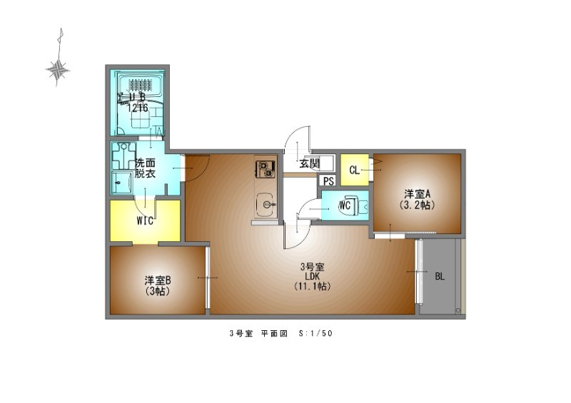 ＲＥＧＡＬＥＳＴ茶屋ヶ坂駅前 間取り