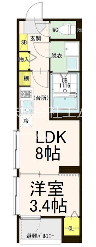 グランシャルム中村 間取り