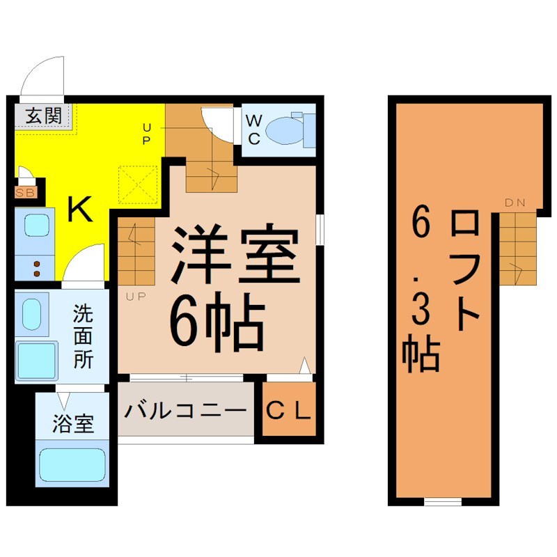 ハーモニーテラス長栄II 間取り
