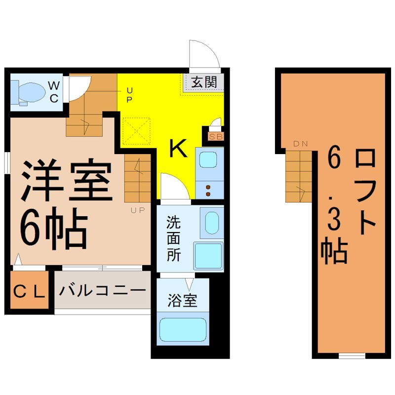 ハーモニーテラス長栄 間取り