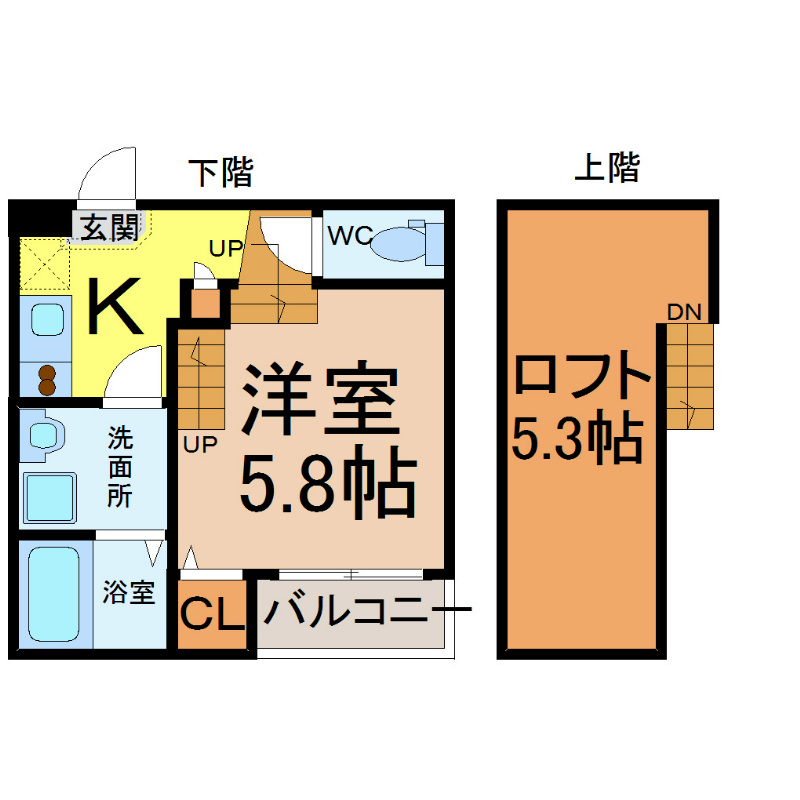 ヒルズ黒川 間取り