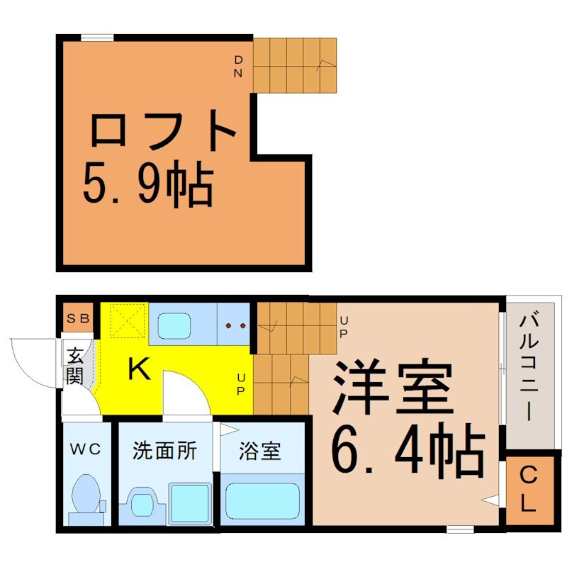 アーバンテラス浮島町Ｓ 間取り