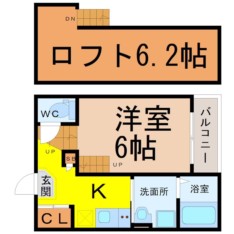 ｓｔａｇｅ徳重 間取り