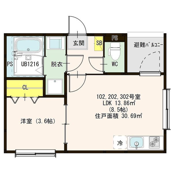 ＹＬグランメゾンＭ 間取り