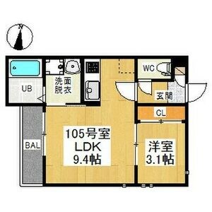 ＧＲＡＮＤＴＩＣ黒川 間取り