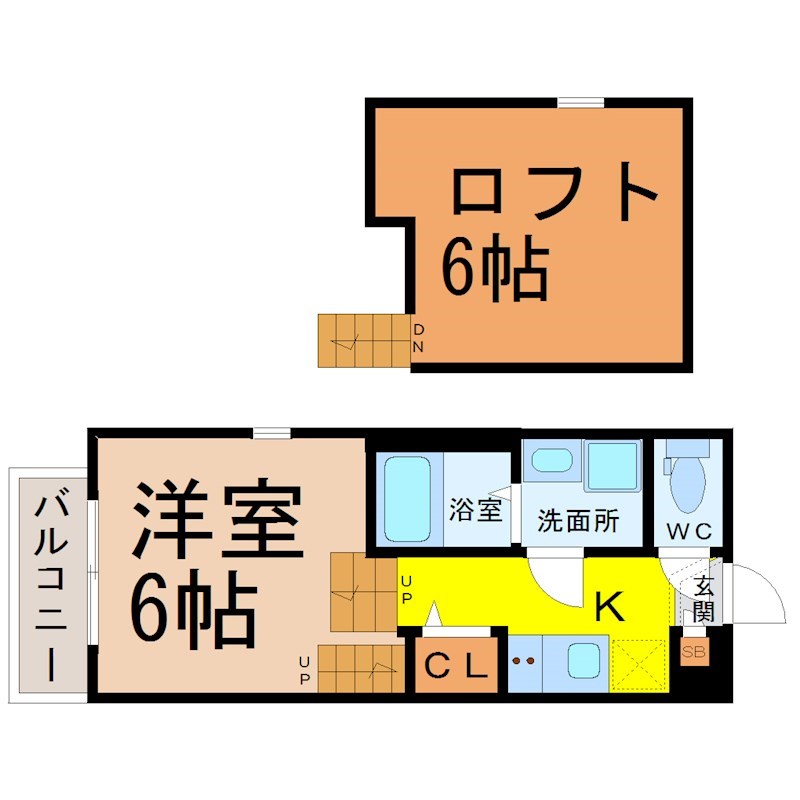 ＯｒｑｕｅＤ’ｏｒＫａｓａｔｏｒｉ（オルクドールカサトリ） 間取り