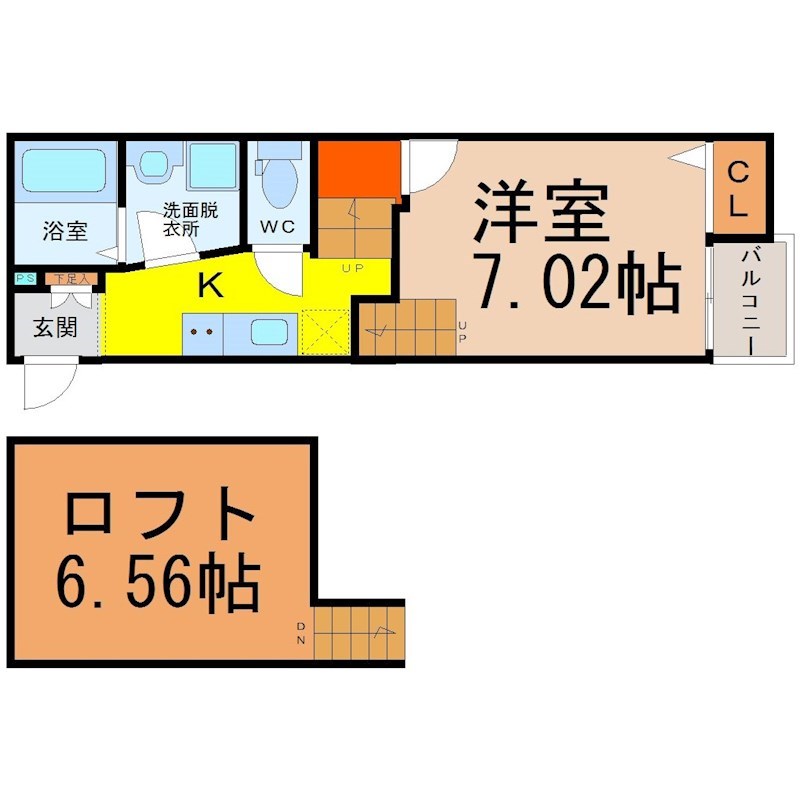 Ｃｒｅｏ矢田 間取り