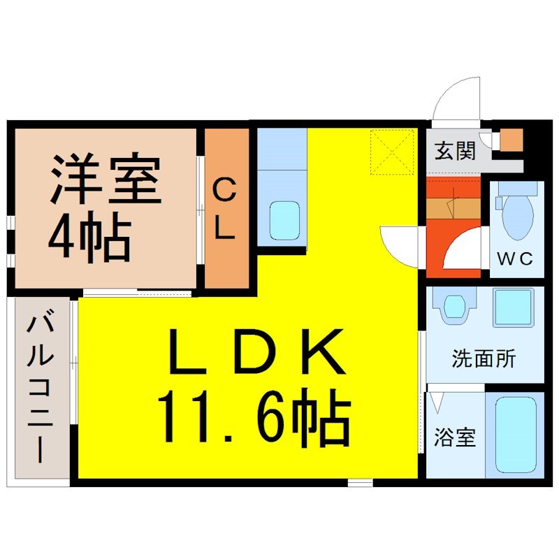 Ｇｒａｎｄｔｉｃ　Ｖｉｄａ　Ｍｉｚｕｈｏ 間取り