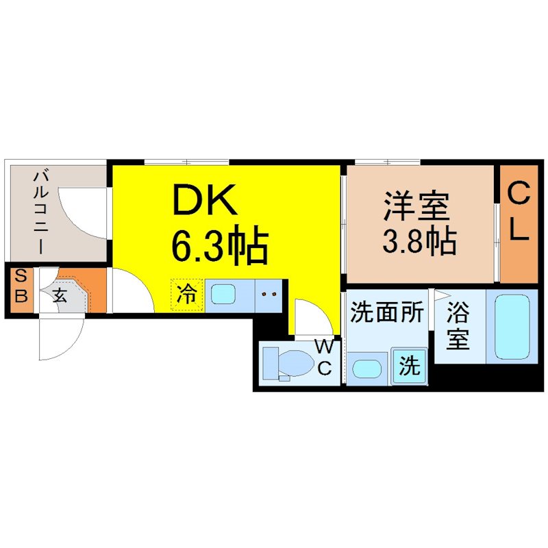 ホワイトベースⅡ  間取り