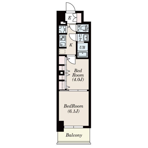 Ｓ－ＲＥＳＩＤＥＮＣＥ六番町 間取り