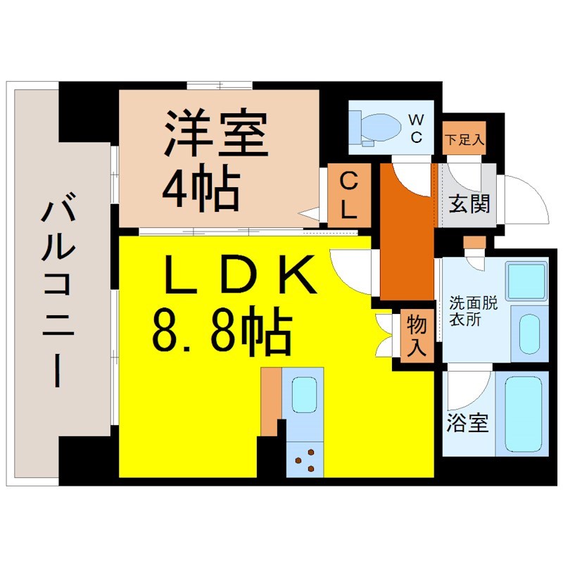 プレサンス ロジェ 高岳東桜 間取り