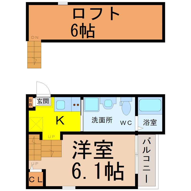 ボンヌール枇杷島 間取り