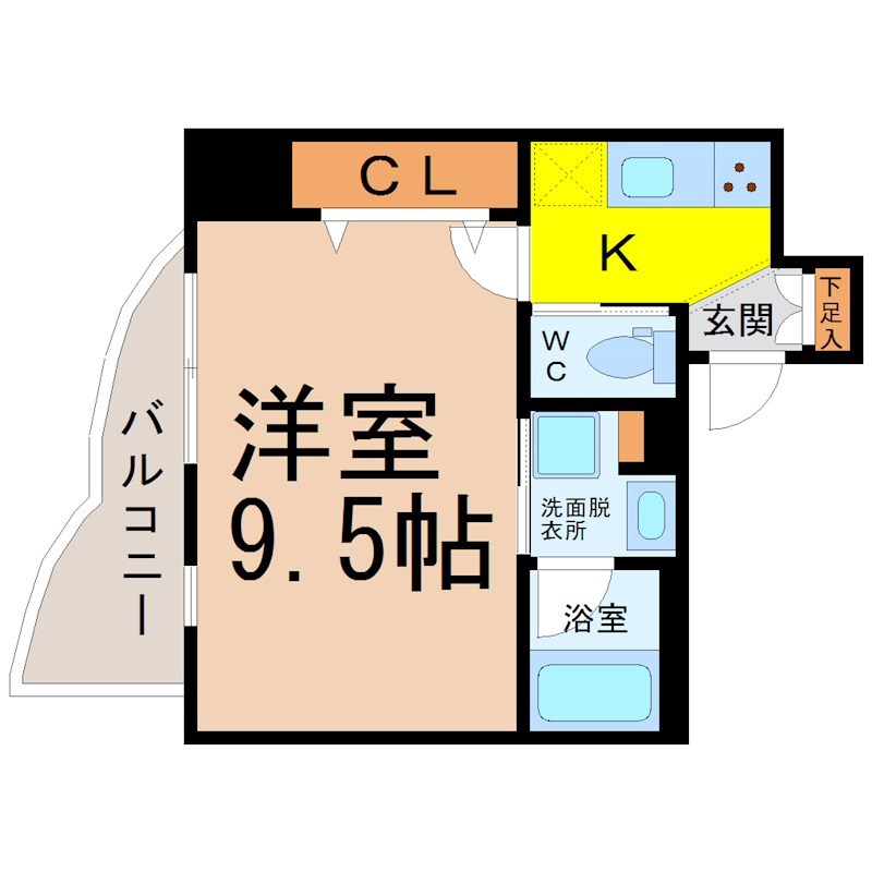 Ｃａｎｏｎ　Ｏｏｓｕ（カノン大須） 間取り