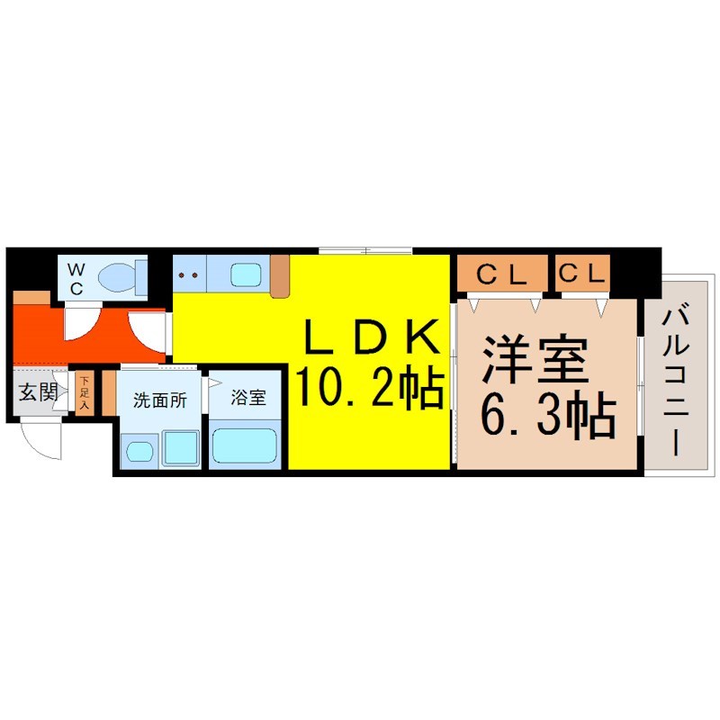 ラトレ白鳥 間取り