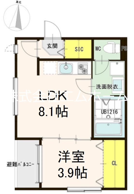 Apelila名駅南（アペリラメイエキミナミ） 間取り