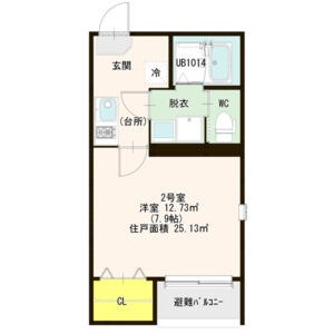 Le・Ange弐番館（ルアンジュニバンカン） 間取り